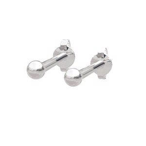  Piercing smykke Pierce52 sølv ørestik m kugle 30251320900